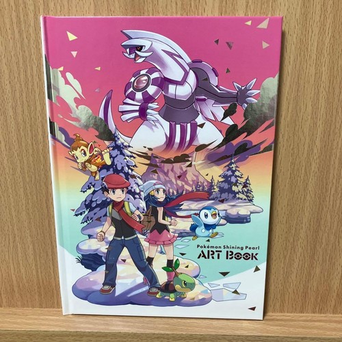 Pokemon shining pearl art book - art,